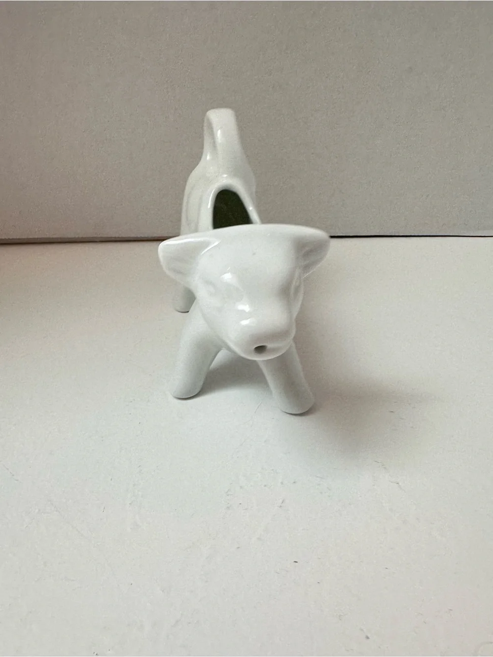 White Ceramic Cow Creamer